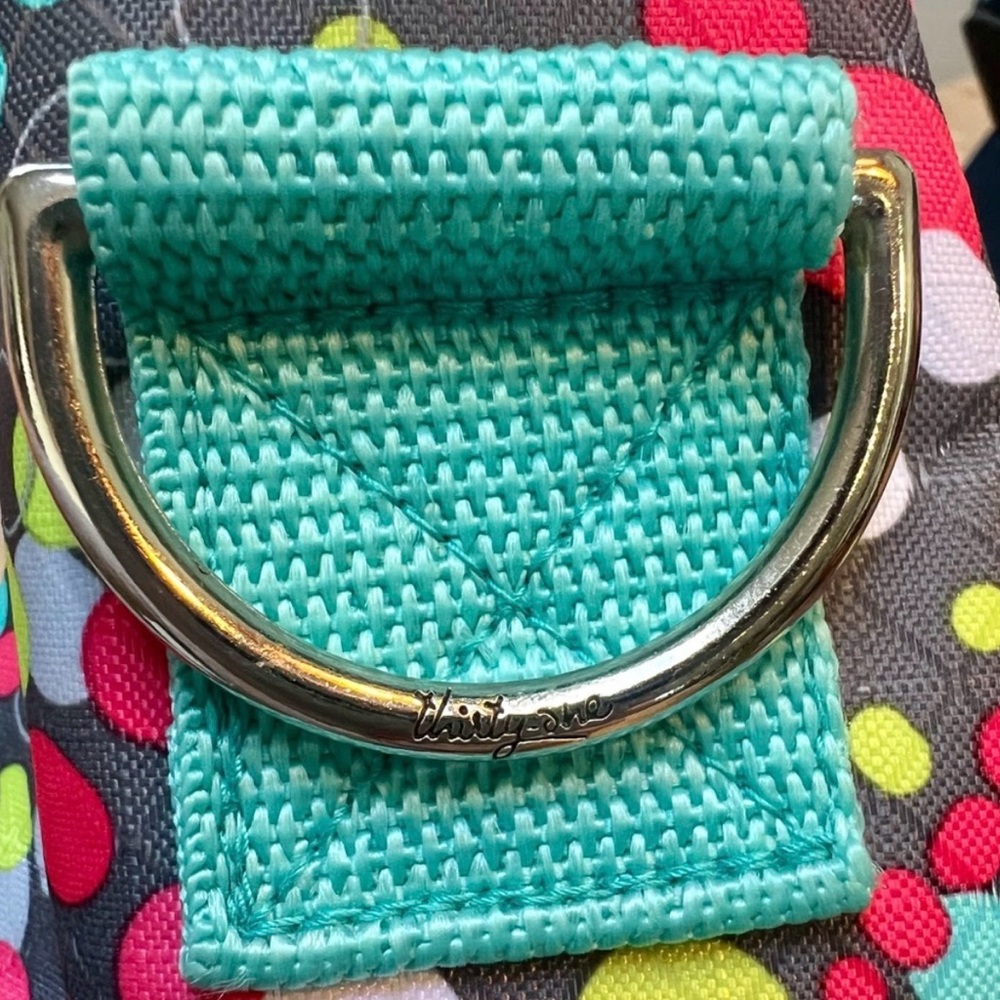 Thirty-One Multicolor Polka Dot All-Pro Tote - Picture 4 of 8